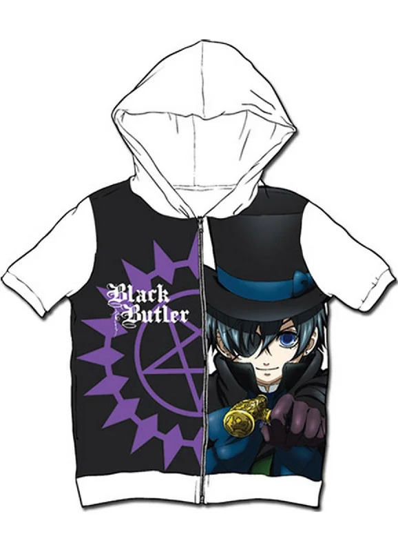 fashionable men's sweatshirts -Black Butler - Ciel Phantomhive Sublimated Hoodie