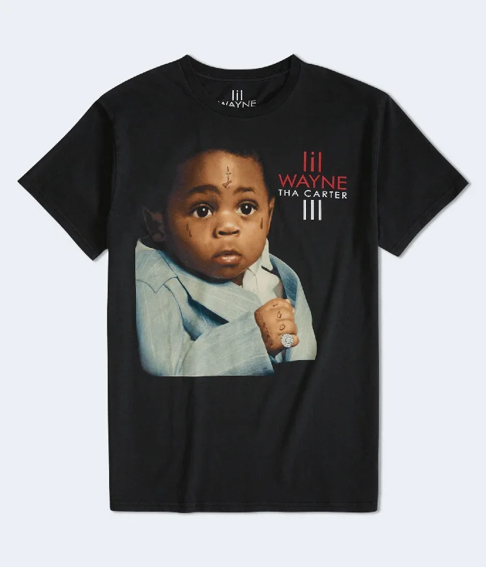 men's stylish v-neck tees -Aeropostale Lil Wayne Tha Carter Iii Relaxed Graphic Tee