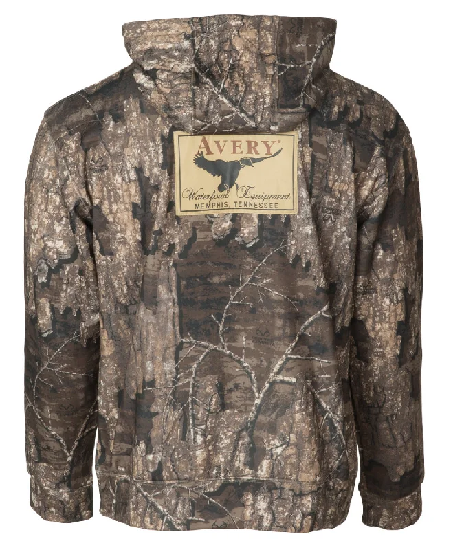 men's sweatshirts for running -Avery Logo Hoodie - Realtree Timber Sale