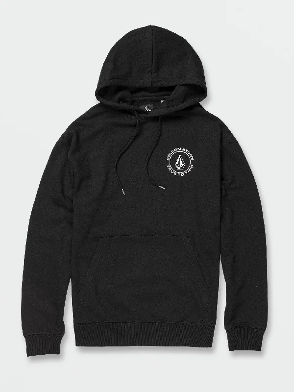 men's hoodies for fall -True To This Pullover Hoodie - Black