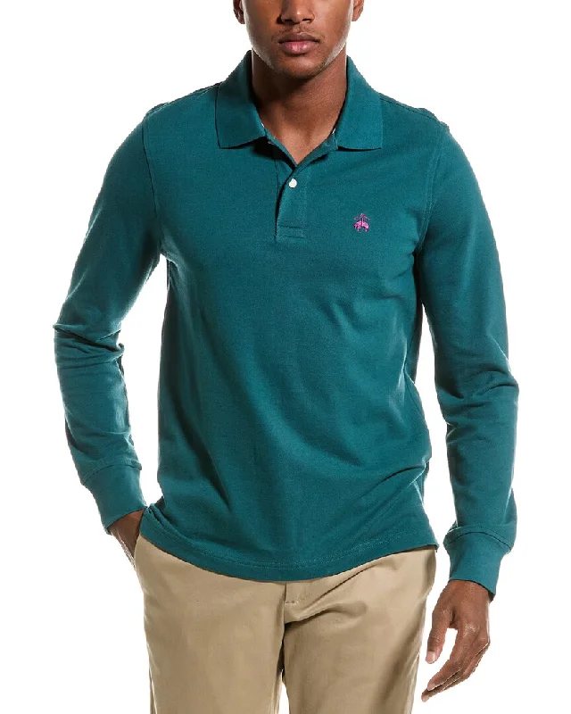 vibrant polo shirts for men -Brooks Brothers Slim Fit Polo Shirt