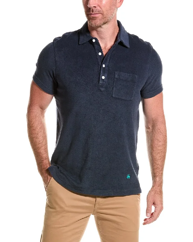 men's casual wear polo shirts -Brooks Brothers Terry Cloth Polo Shirt