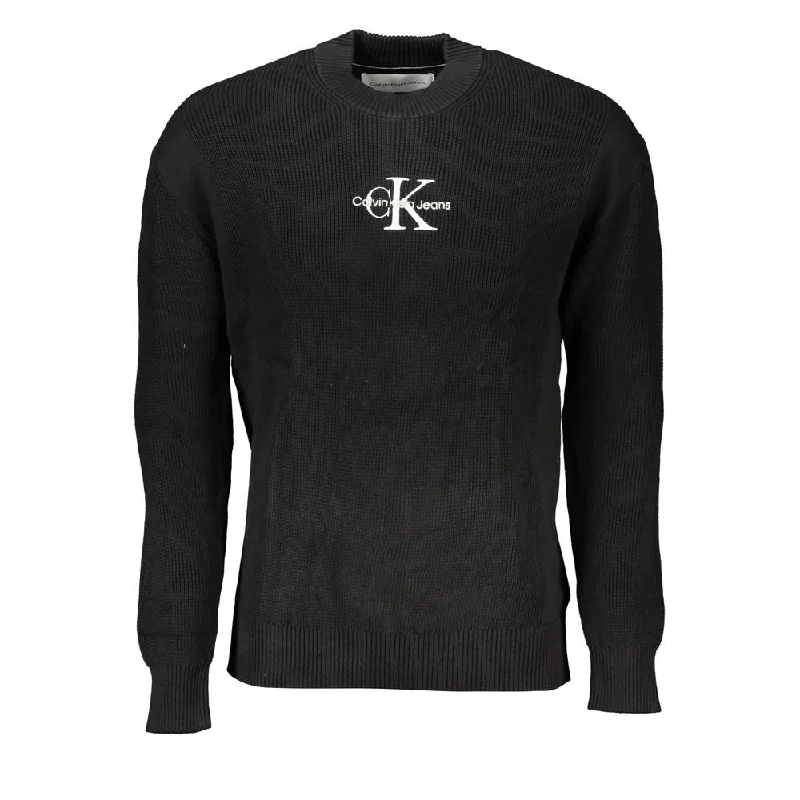 trendy long-sleeve shirts for men -Calvin Klein  Cotton Men's Shirt