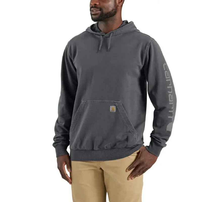 basic hoodies for men -Carhartt Men's Re-Engineered Relaxed Fit Graphic French Terry Hoodie