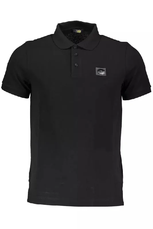 men's vintage polo shirts -Cavalli Class  Cotton Polo Men's Shirt