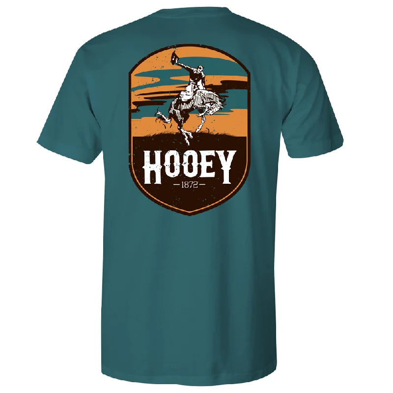 lightweight summer t-shirts -"Cheyenne" Teal  Pocket T-shirt