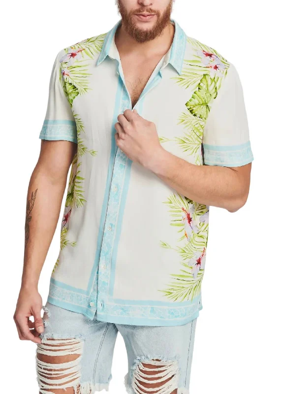 men's custom-fit shirts -Darren Shirt In Floral