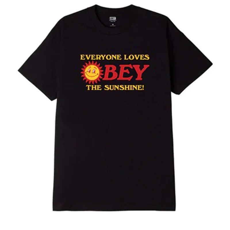 men's crewneck graphic t-shirts -Everyone Loves The Sunshine Classic T-Shirt