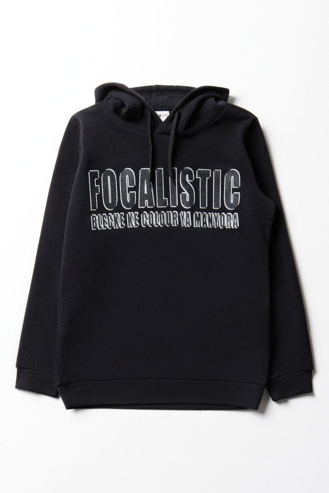 oversized hoodies for men -Focalistic Hoodie Black