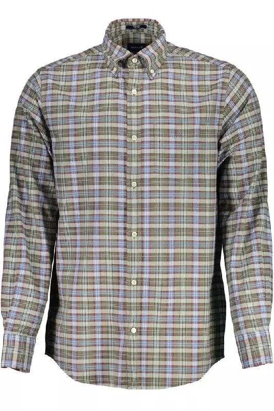 men's athletic fit shirts -Gant Classic  Button-Down Men's Shirt