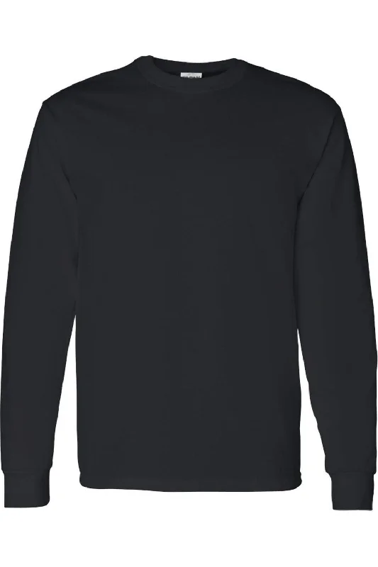 men's athletic fit t-shirts -Gildan Heavy Cotton Long Sleeve T-Shirt