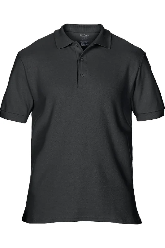 men's vintage polo shirts -Gildan Mens Premium Cotton Sport Double Pique Polo Shirt