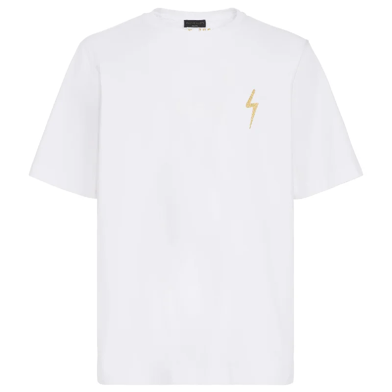 slim-fit cotton t-shirts -Giuseppe Zanotti Ezrha