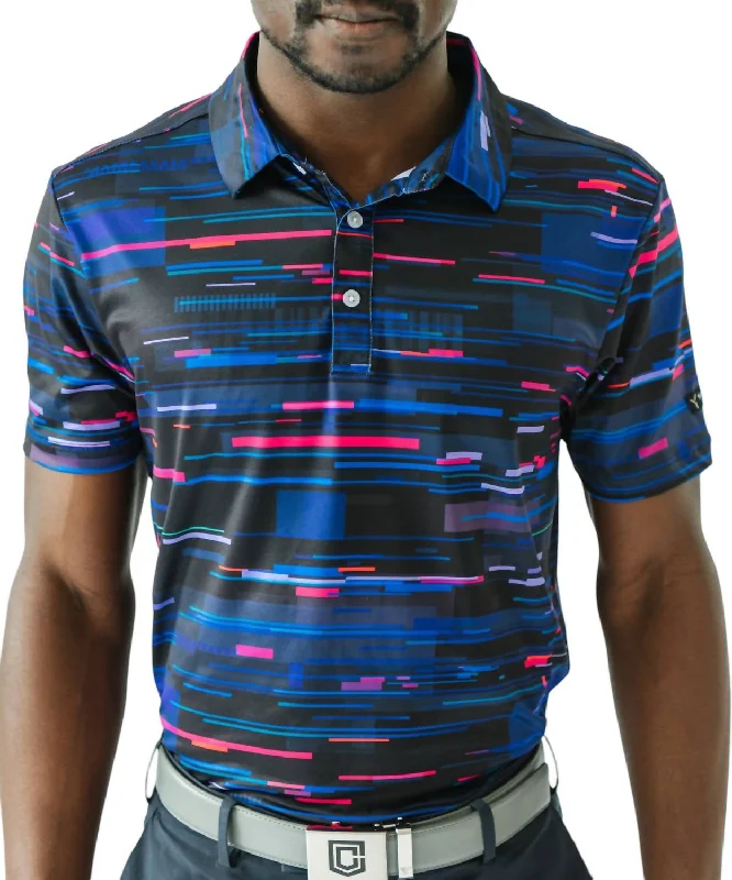 premium fit polo shirts for men -Golf Polo In Light Wave