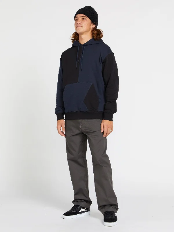 graphic hoodies for men -Halfstone Hoodie - Navy