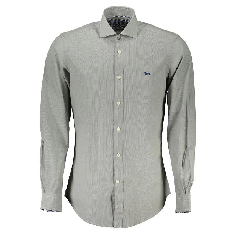 comfortable button-up shirts for men -Harmont & Blaine  Cotton Men's Shirt