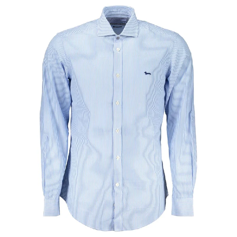 men's patterned shirts -Harmont & Blaine  Cotton Men's Shirt