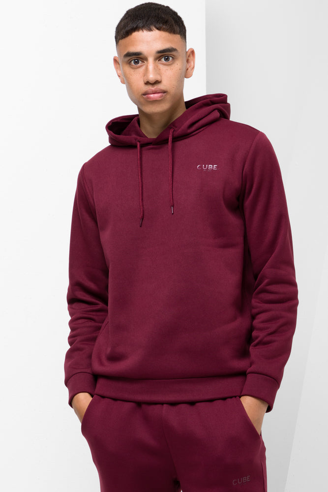 men's fashion hoodies -Hoodie Burgundy