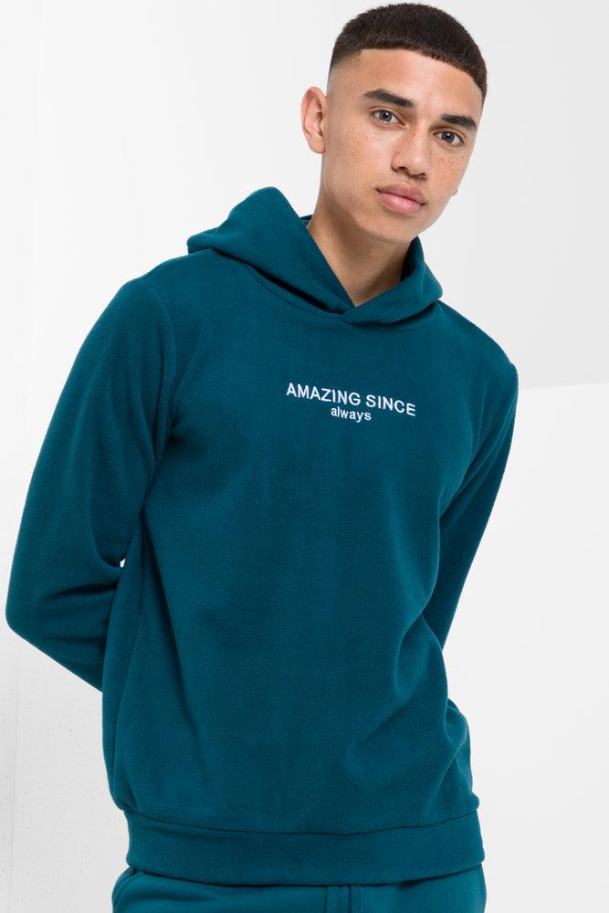 casual hoodies for men -Hoodie Teal