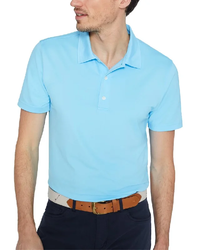 men's basic polo shirts -J.McLaughlin Fairhope Polo Shirt