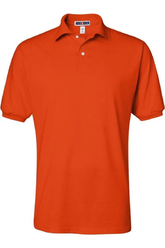 men's basic polo shirts -JERZEES SpotShield 50/50 Polo