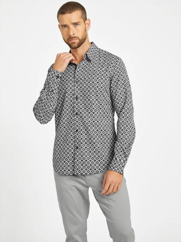 men's versatile shirts for work -Joan Geographic Shirt