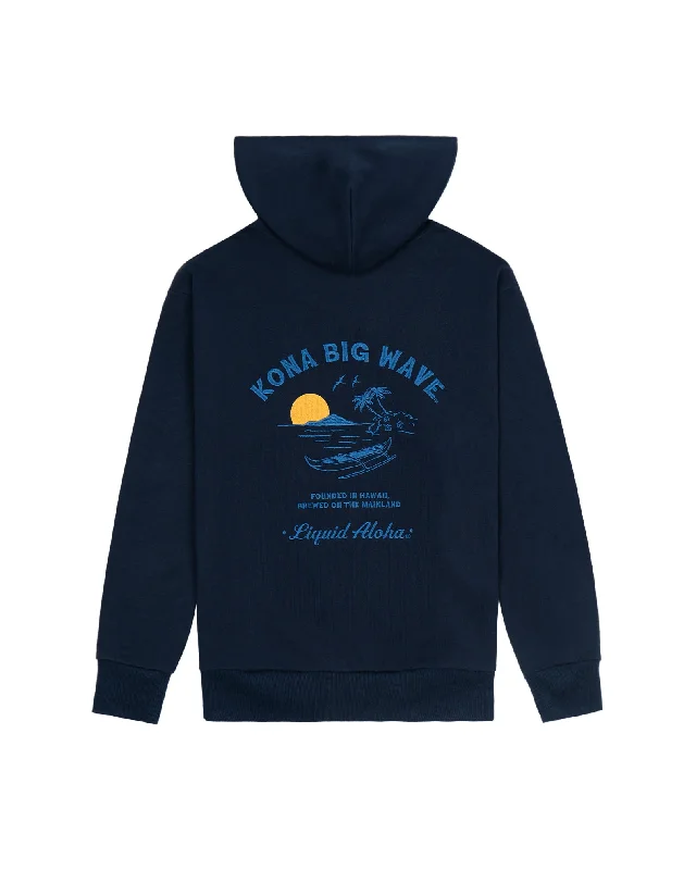 men's hoodies for outdoor activities -Kona x Jack's "Canoe" Pullover Hoodie