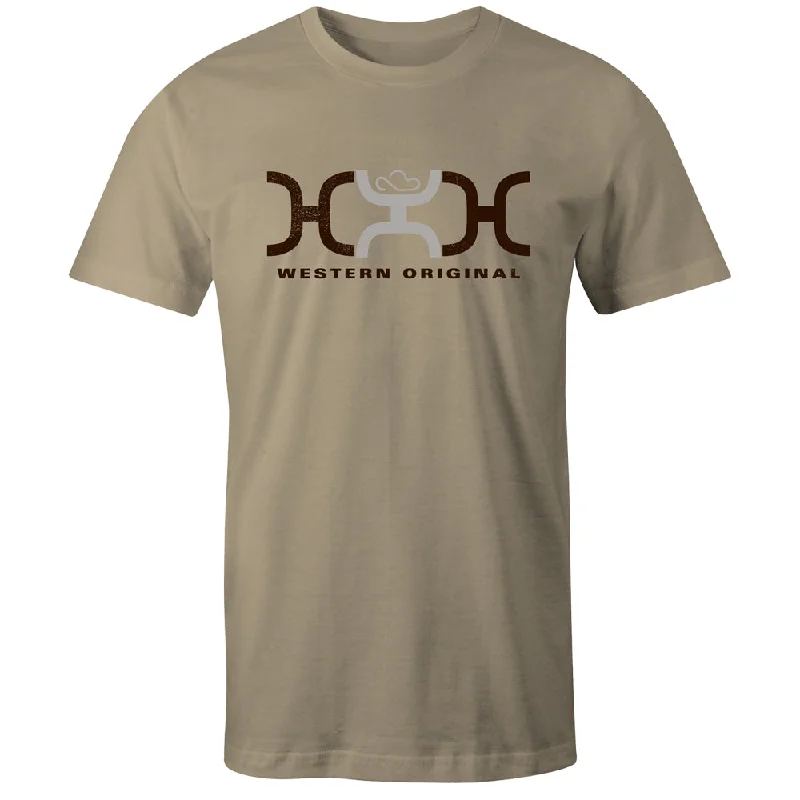 men's casual summer t-shirts -"Loop" Tan T-shirt