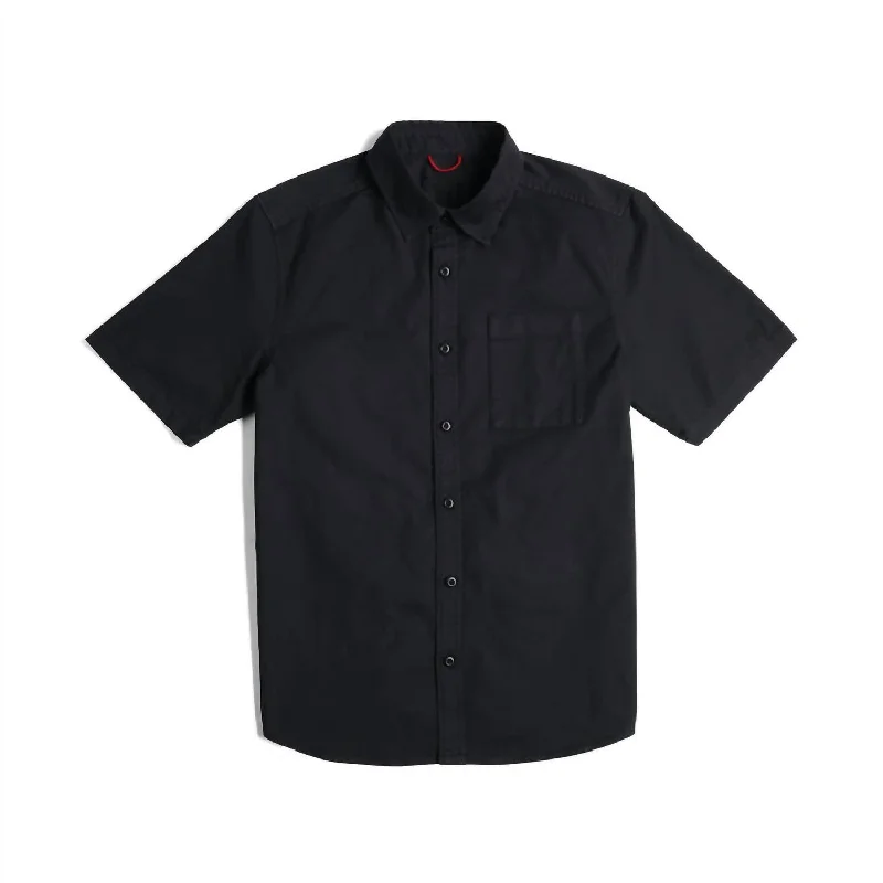 men's long-sleeve casual shirts -Men's Dirt Desert Shirt In Black