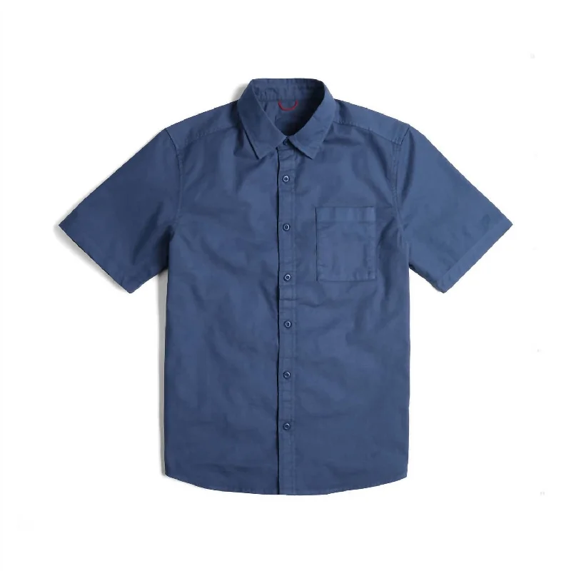 soft-touch shirts for men -Men's Dirt Desert Shirt In Dark Denim