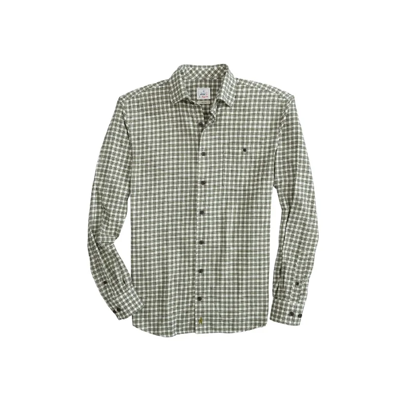 lightweight summer shirts for men -Men's Hyat Hangin' Out Button Up Shirt In Balsam