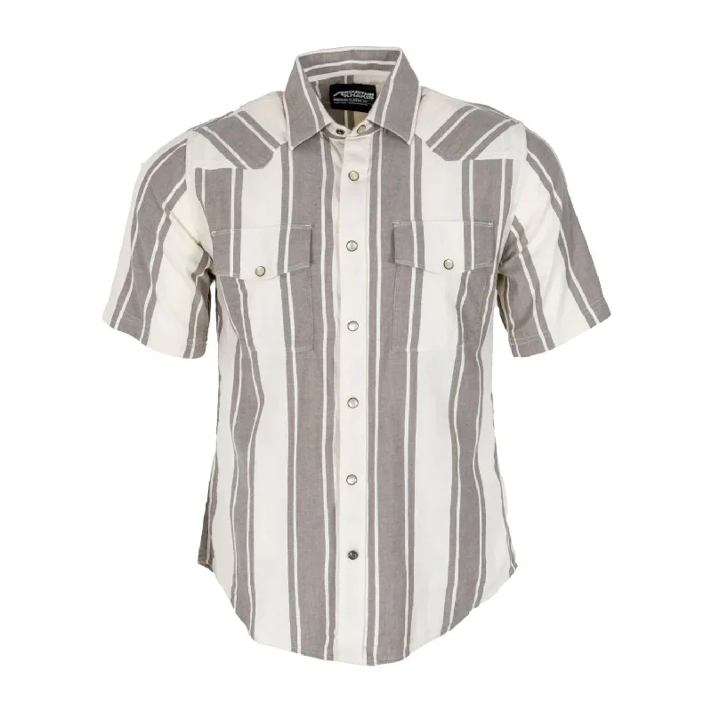 premium shirts for men -Men's Thayne Woven Shirt In Parchment