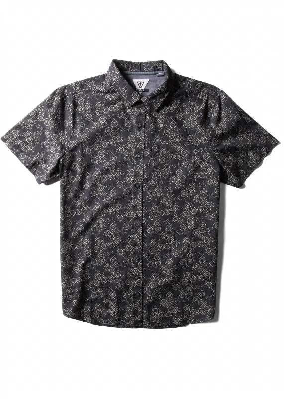 men's cotton-polyester blend shirts -Morsea Eco Shirt In Phantom