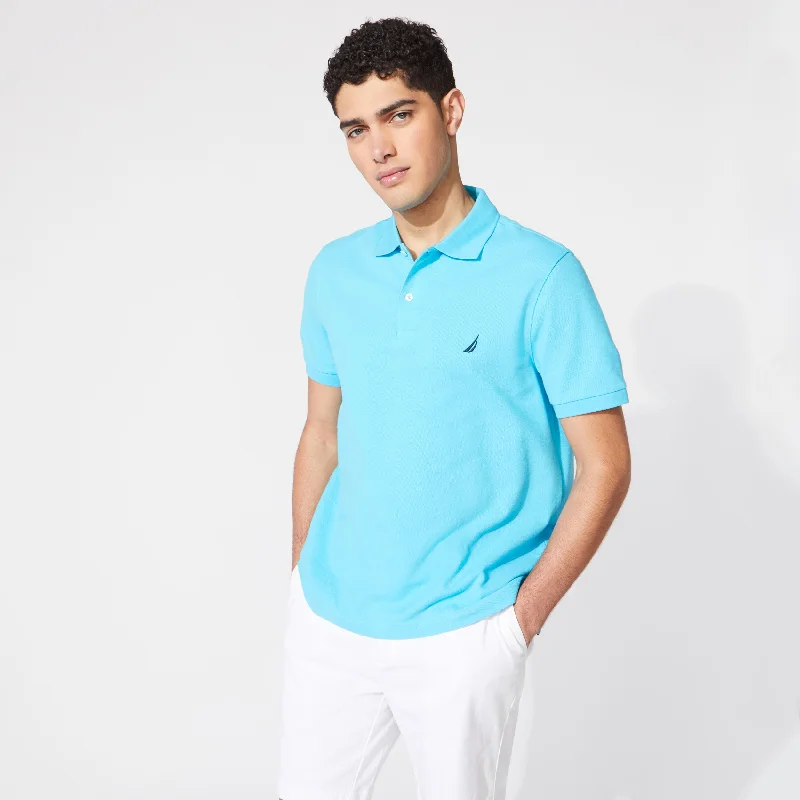 versatile cotton polo shirts -Nautica Classic Fit Deck Polo