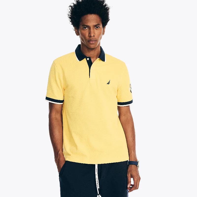 men's casual wear polo shirts -Nautica Mens Sustainably Crafted Classic Fit Polo