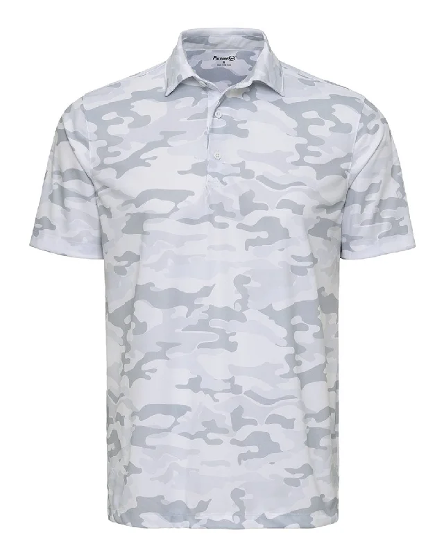 luxury embroidered polo shirts -Newport Camo Polo