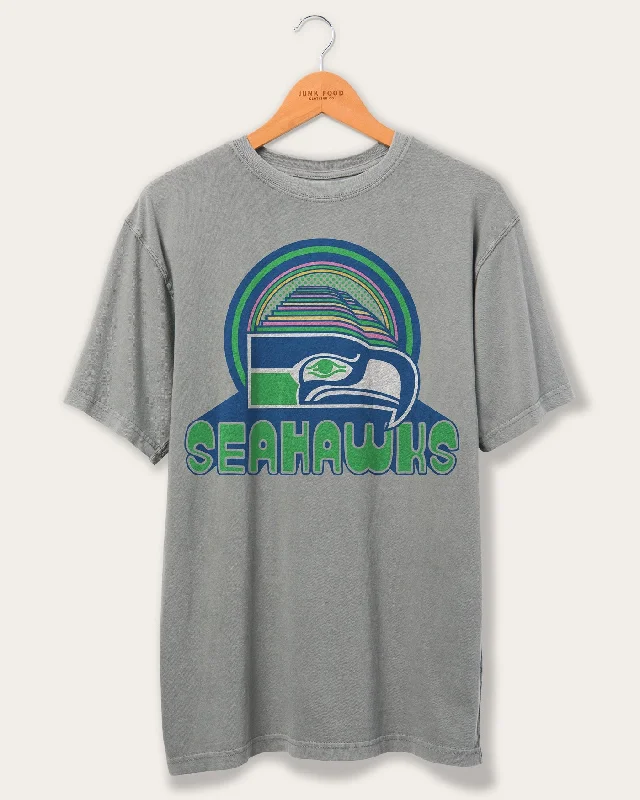 men's athletic cotton t-shirts -NFL Infinite Vibe Seahawks Flea Market Tee