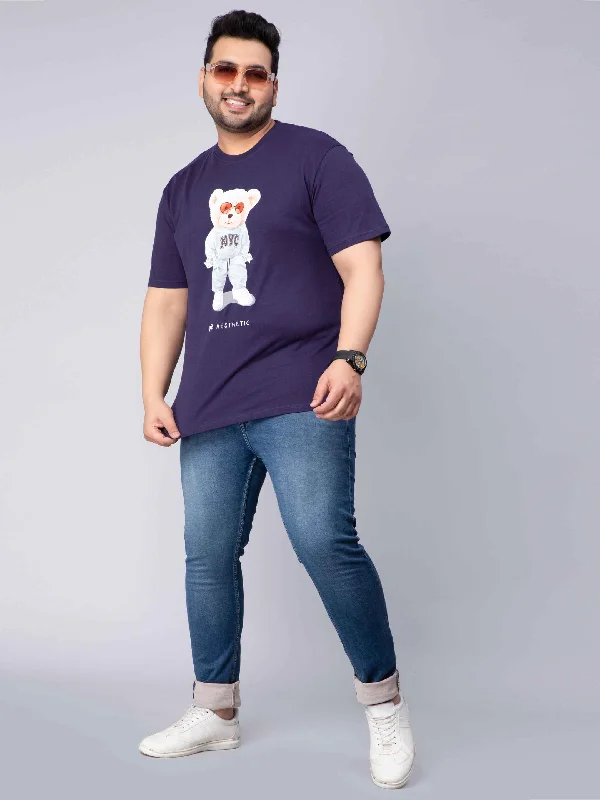 premium t-shirts for men -NYC Bear Plus Size T-Shirt