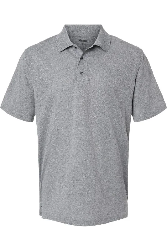 casual polo shirts for men -Paragon Saratoga Performance Mini Mesh Polo