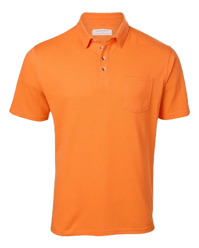 men's patterned polo shirts -Pique Polo