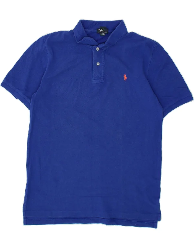 formal polo shirts for men -POLO RALPH LAUREN Boys Polo Shirt 15-16 Years XL Blue Cotton