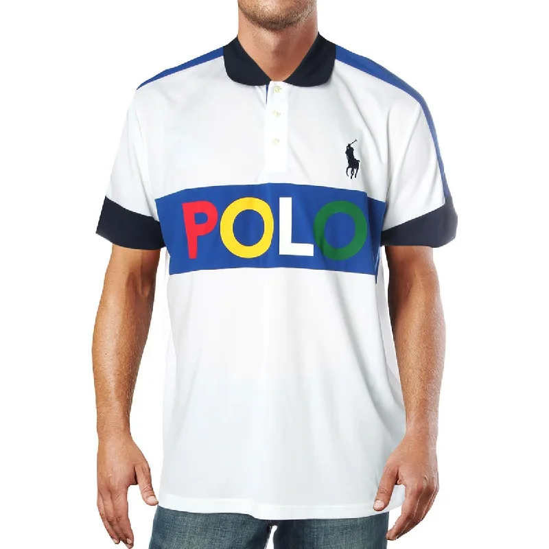 men's sport performance polo shirts -Polo Ralph Lauren Mens Pique Collared Polo Shirt