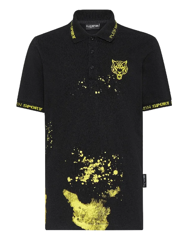 custom-fit polo shirts for men -Polo Shirt SS Tiger