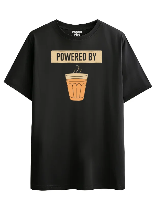 men's sports t-shirts -Powered By Chai Men's T-Shirt