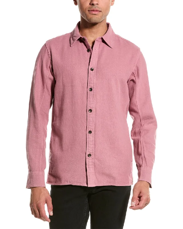 men's comfortable formal shirts -rag & bone Austin Heavy Twill Shirt