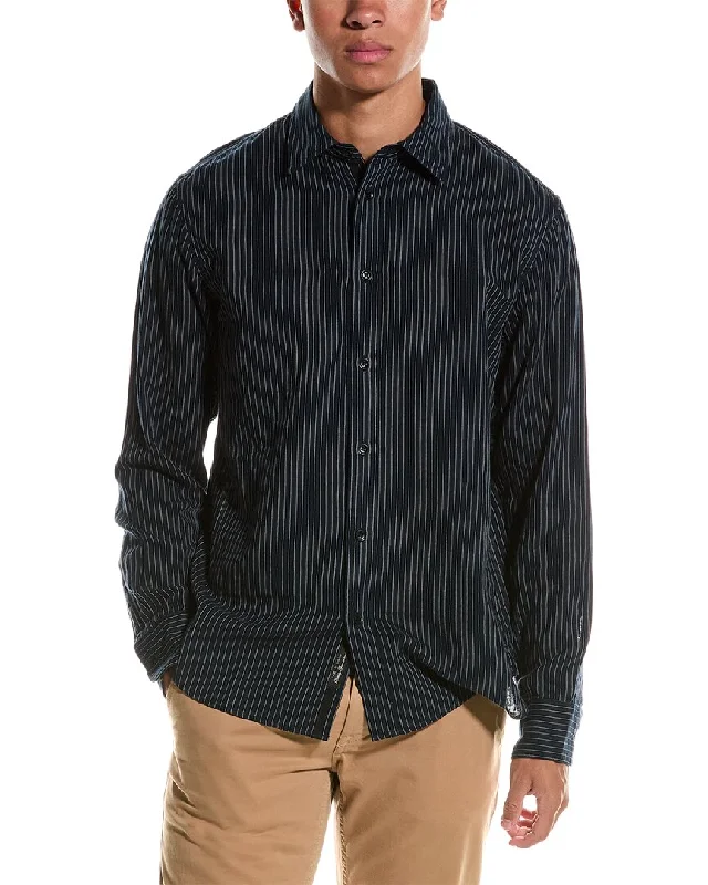 men's breathable shirts -rag & bone Gus Double Gauze Shirt