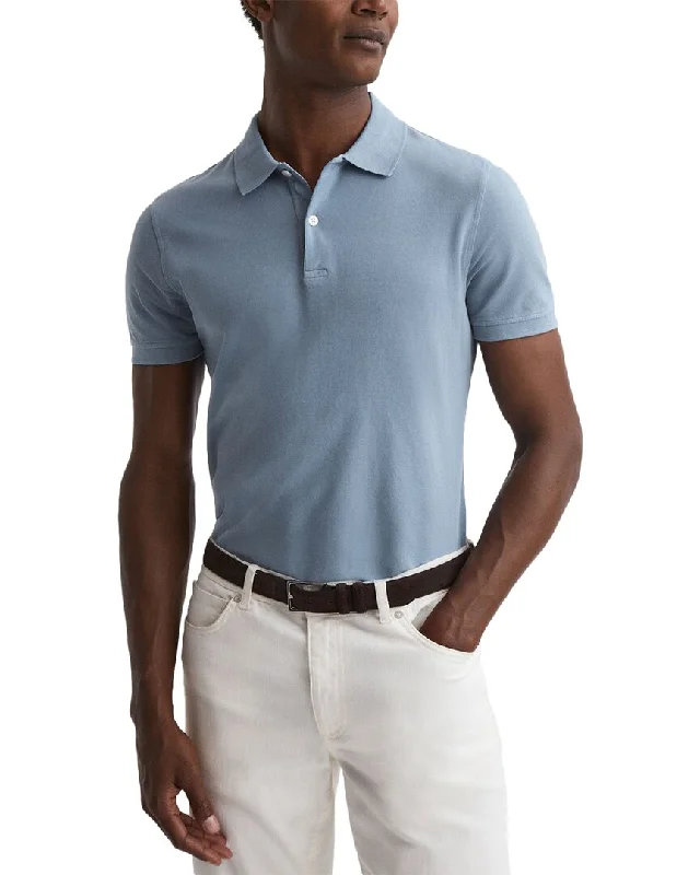 men's designer casual polo shirts -Reiss Puro Polo Shirt