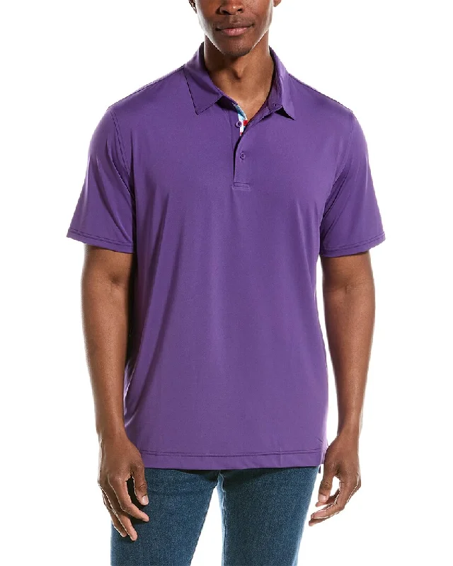 stylish long sleeve polo shirts -Robert Graham Alexsen 2 Classic Fit Polo Shirt