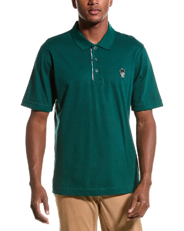 men's embroidered polo shirts -Robert Graham Lucifer Polo Shirt