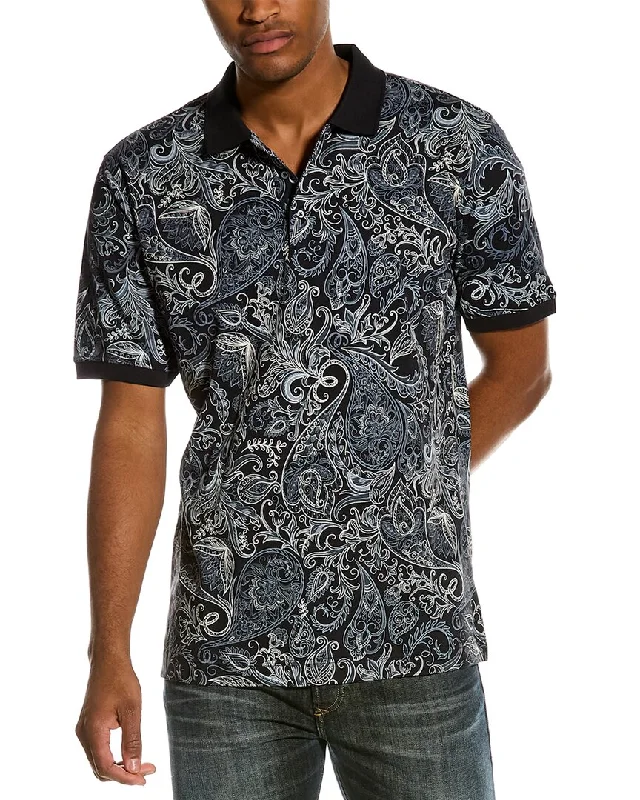 men's pique polo shirts -Robert Graham Polo Shirt